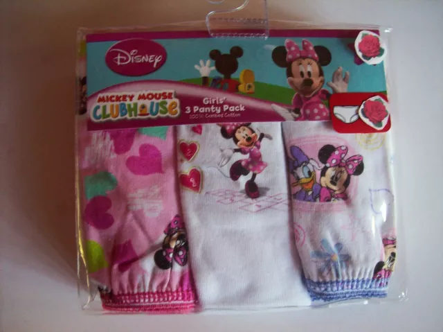 Minnie Mouse Toddler Girl's Briefs (4 Pack) by Textiel Trade