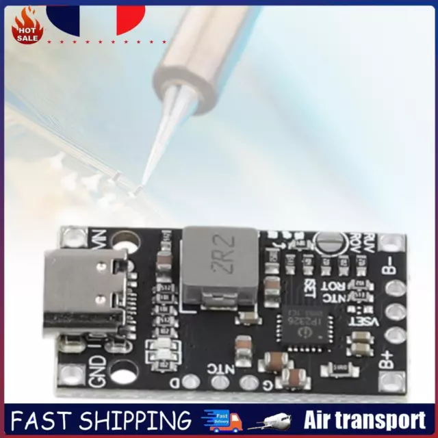 Type-C USB Lithium Battery Charging Boost Module Convenient 2S/3S 15W BMS 3.7V F