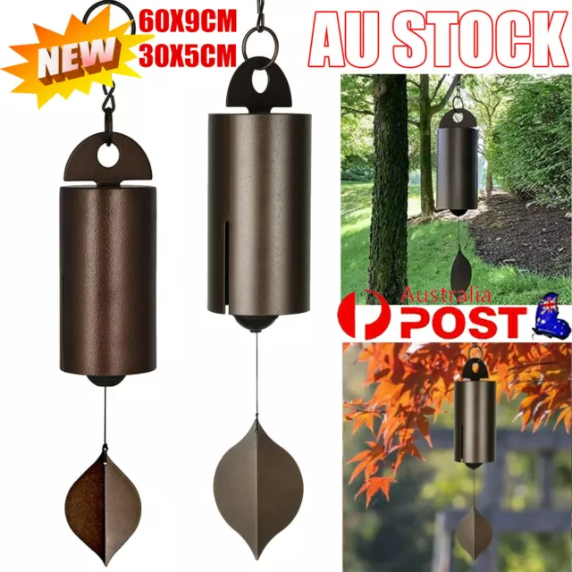 Large The Deep Resonance Serenity Bell Retro Wind Chimes Bell Metal Windbell