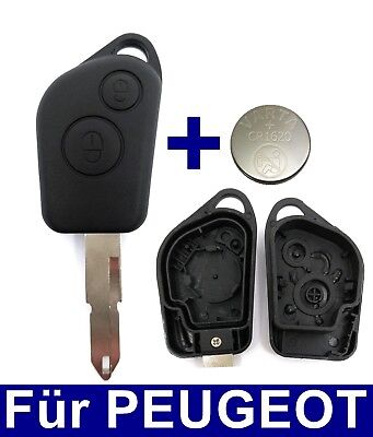 C219 Ersatz-Gehäuse Schlüssel für 2 Tasten Fernbedienung Peugeot 106 206 Renault 