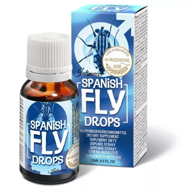 Intimeco Spanish Fly Drops Femmes Hommes Intensité des orgasmes Augmente la...