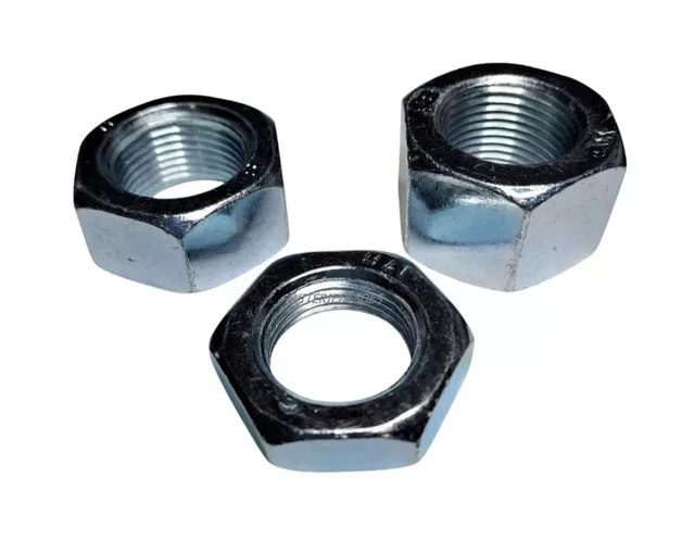 Dadi Manicotto Testa Piatta M6 - 100 Pezzi Zincati Per Arredamento E Fai-Da-Te - Foto 2