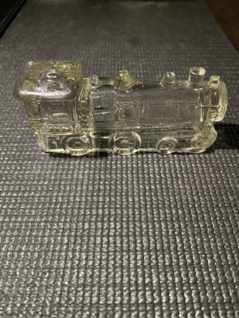 Vintage Glass Train Engine #888