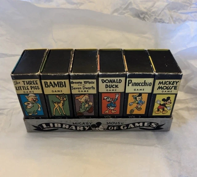 ヴィンテージディズニーMickey Mouse Library of Games VINTAGE DISNEY