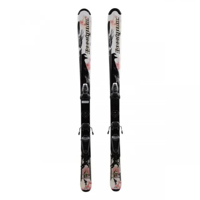 Gebrauchte Ski Junior Rossignol Bandit + Bindungen - Qualität B 130 cm