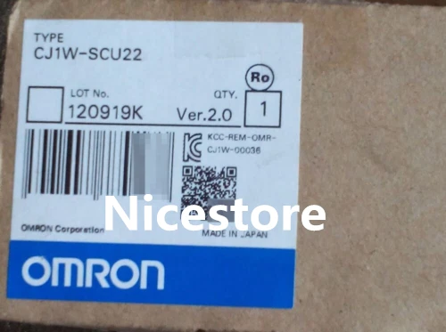 Omron CJ1W-SCU22 PLC CJ1WSCU22 CPU New In Box Expedited Shipping