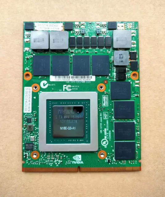 NVIDIA Quadro M4000m 4GB Video Card N16E-Q3-A1 HP Zbook17 G3 Precision 7710 7720