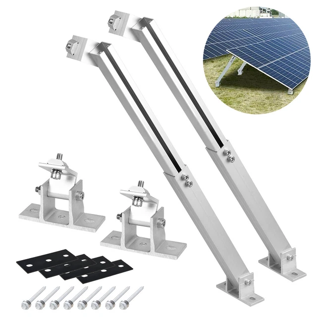 AUFSTÄNDERUNG SOLARMODUL HALTERUNG Balkonkraftwerk Flachdach Fassade Halter EUR 23,90 - DE