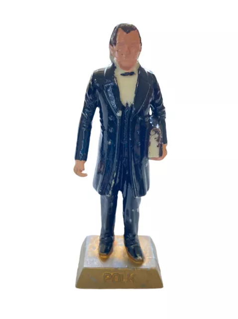 1960s Marx U.S. Presidents Figurine JAMES K POLK