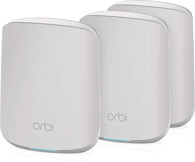 NETGEAR ORBI RBK353-100AUS  AX1800 Dual-band Mesh WiFi 6 System - 3 pack