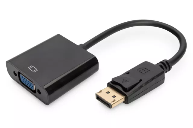 DisplayPort zu VGA Adapter Konverter PC