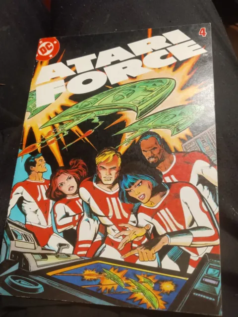 Atari Force #4 Mini Comic Book (DC, 1982) 5" x 7" - RARE VIDEO GAME PROMO