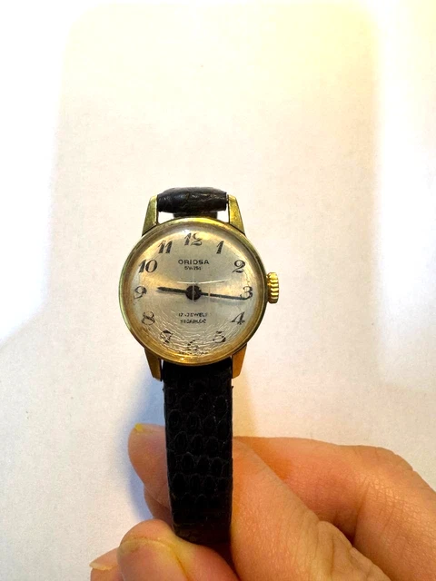 VINTAGE WATCH ORIOSA Mechanical 17 Jewels Incabloc Swiss  display picture 2