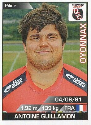 159 JULIEN AUDY # US.OYONNAX RUGBY TOP 14 STICKER PANINI RUGBY 2018 