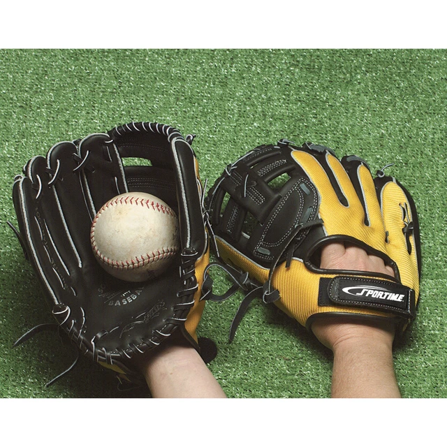 Sportime Yeller Left-Handed Thrower Baseball Glove, Youth, Ages 7 to 10