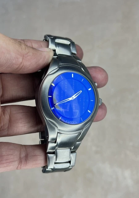 fossil フォッシル big tic JR-8623 MATRIX Fossil BIG TIC Mens Watch JR-8623 All Stainless W/r 165ft