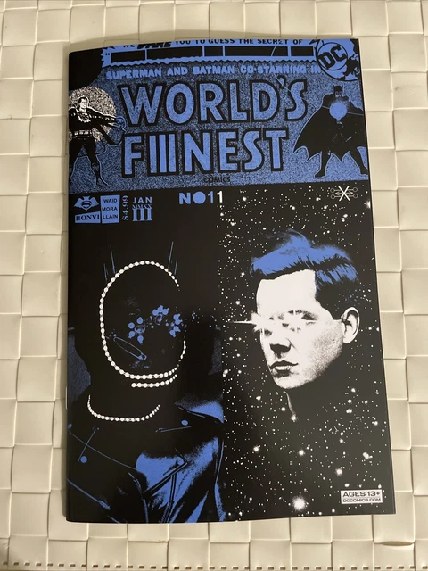 Batman Superman World's Finest #11 - Jack White Card Stock Variant NM DC Comics