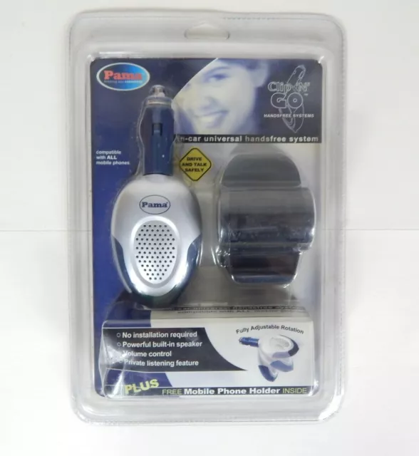 Nuovo Pama Plug N Go 820 Trasmettitore Fm Con Supporto Telefono E Usb Nero Png 820