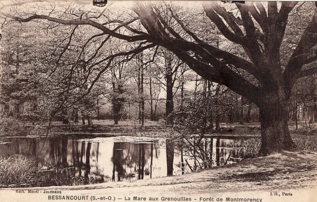 *5459 cpa 95 Bessancourt - la Mare aux Grenouilles