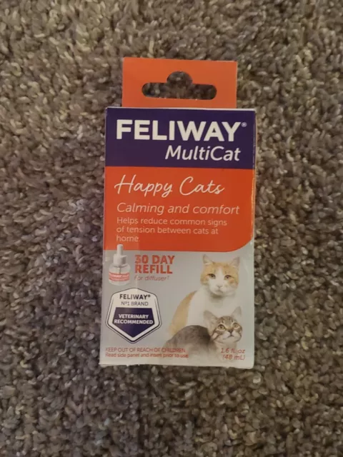 Feliway Multicat Happy Cats Calming Diffuser Refill