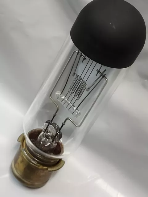 NOS Vintage Black Top GE Projection Lamp Bulb DFD 1000W 115-120V   [ H993-13 ]