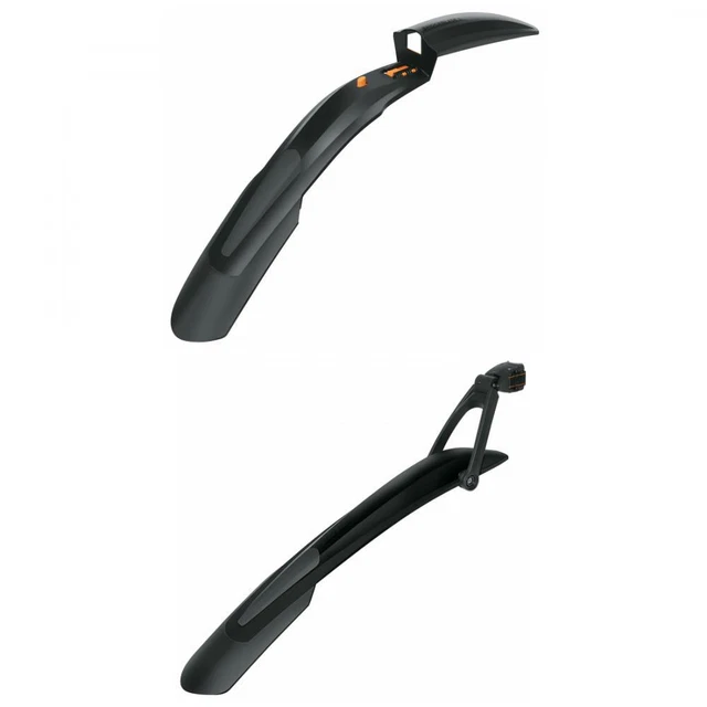 SKS Fahrrad Schutzblech Set Shockblade und X-Blade DARK Voder u Hinterrad 28+29Z
