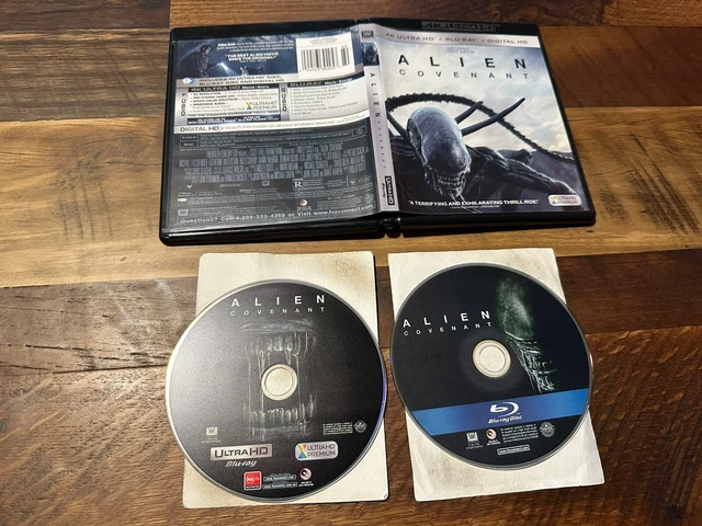 ALIEN COVENANT 4K Ultra HD/Blu-ray * 20th Century Fox * 2 disques * Pas ...