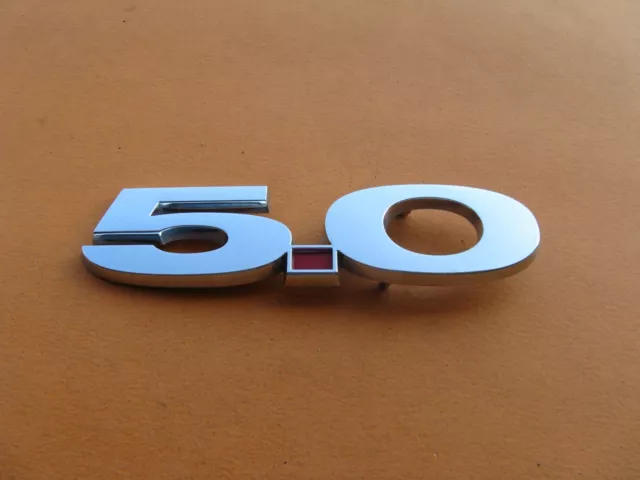 10 11 12 13 14 Ford Mustang 5.0 Right Side Fender Emblem Logo Badge Sign A33876