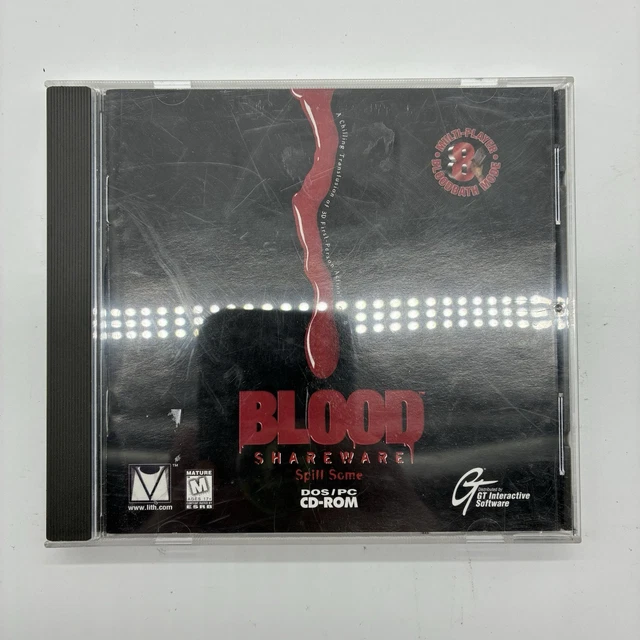 BLOOD SHAREWARE: SPILL Some 1997 DOS/PC, CD-ROM Factory Sealed