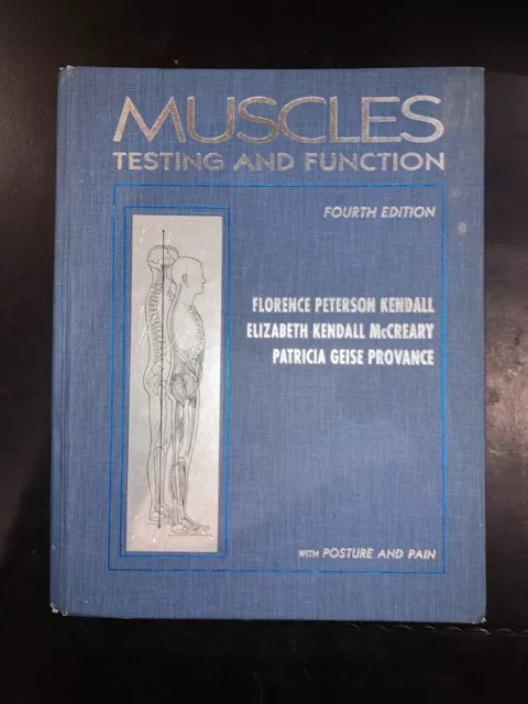 Muscles Testing and Function Fourth Edition - very good - all to charity