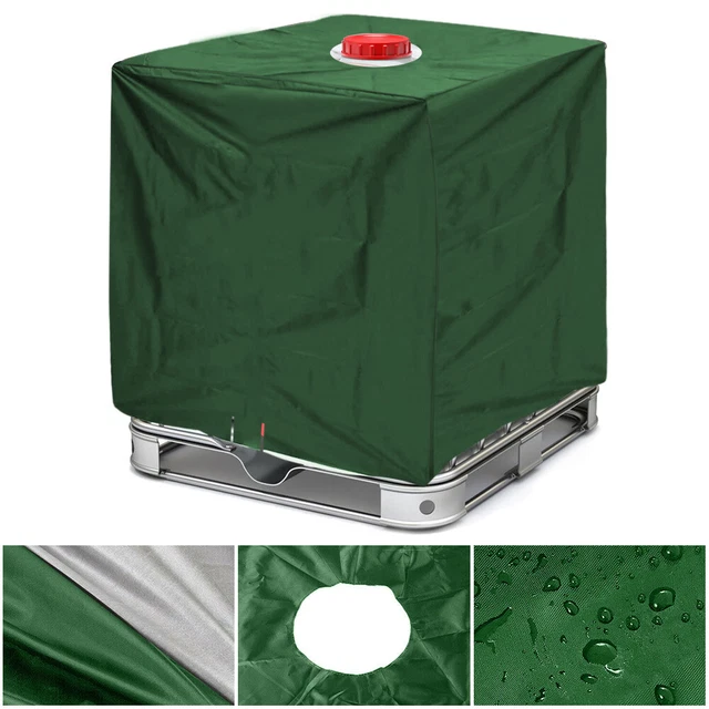HEAVY DUTY WATER Tank Hood Cover 1000L IBC Container Protective Cover