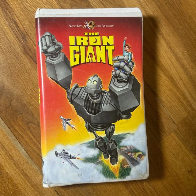 THE IRON GIANT VHS 1999 Animation Warner Bros Family Entertainment 6 the-iron-giant-vhs-1999-animation-warner-bros-family-entertainment-6