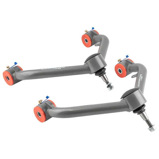 Front Upper Control Arms 2-4" Lift For Chevrolet Silverado 2500HD 3500HD 2001-10