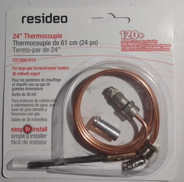 Resideo 24 In. 30mV Universal Thermocouple CQ100A1013