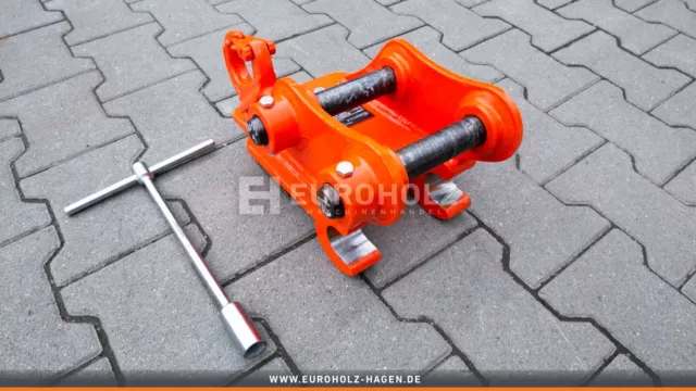 EH Schnellwechsler mechanisch für Lehnhoff MS01 SW01 Wacker ET16 ET18 Lasthaken