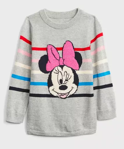 GAP BABY GIRL Disney Minnie Mouse Tunic Sweater NWT 2T  3T NNN