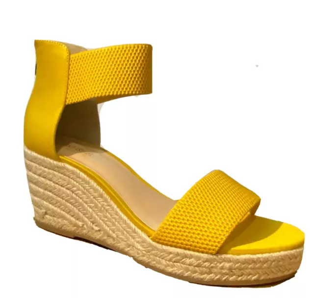 Lexi and Abbie Ashton Espadrille platform Yellow sandals