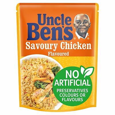 Riz à saveur de poulet salé spécial Uncle Ben's - 250 g - Lot de 5