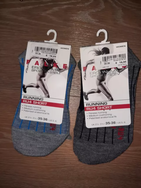 Falke Runningsocken RU4 short Gr. 35/36 Damen - 2 Stück für 20€!