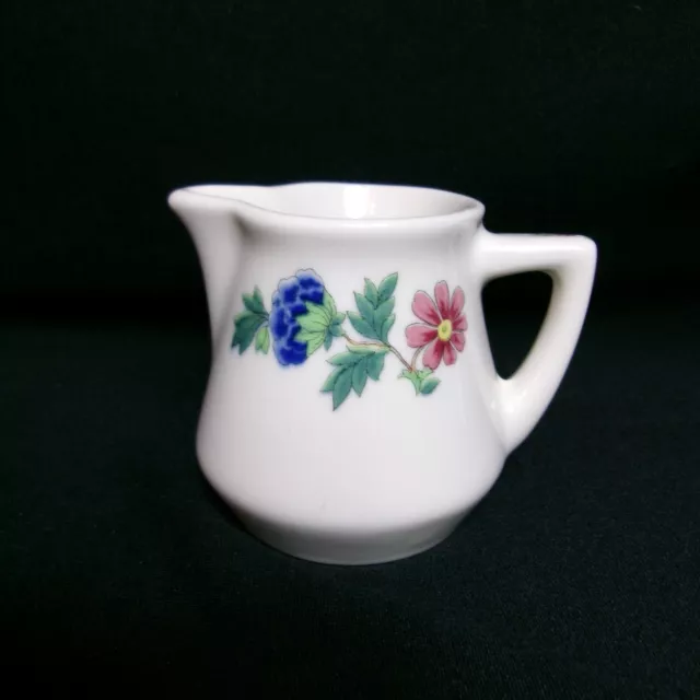 Adorable Vintage SYRACUSE Restaurant ware China Floral Individual Creamer, EUC