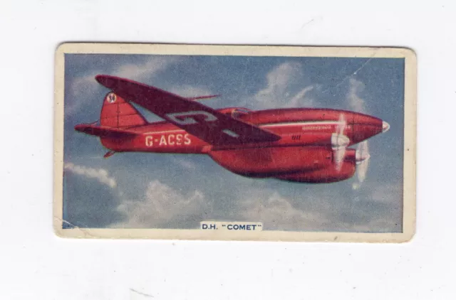 Mechanization card NZ 1936 #45 de Havilland Comet