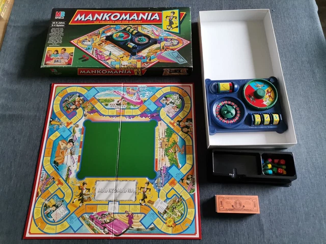 Mankomania Wie Verjubelt Man Eine Million MANKOMANIA - WIE verjubelt man eine Million? - grüne Ausgabe 1993 - MB