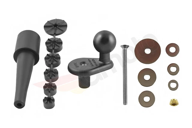 Fissaggio base moto testa manubrio - sfera B Ram Mount