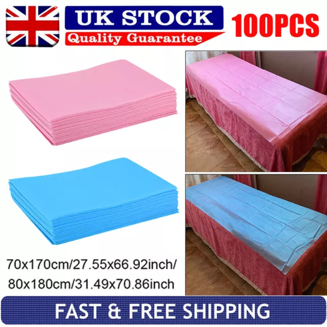 100Pcs Disposable Spa Massage Table Sheets Salon Beauty Bed Cover Non-woven Soft