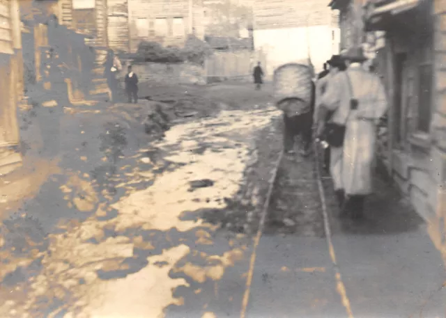 767) Turchia Novembre 1912, Fotografia Di Una Via Di Galata (Istanbul).