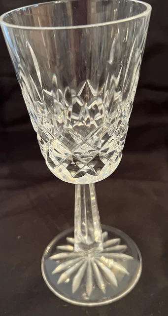 GALWAY Crystal CLIFDEN PATTERN Wine Glass Vintage Stemware