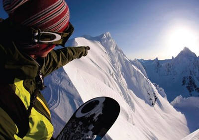 140128 JAKE BLAUVELT SNOWBOARDING ALASKA Print Poster Affiche 