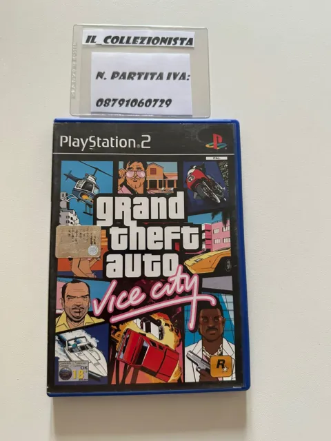 Grand Theft Auto Vice City Ps2 Sony Playstation 2 Gioco Videogioco Ita
