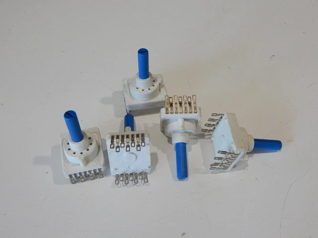 C&K FA0508R503Q 2 POSITION ROTARY SWITCH 4 CONTACT - LOT OF 1 SWITCH