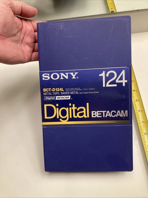 5 Cassettes FujiFilm Digital BETACAM D321 / D32 - NEUVES